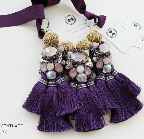 Necklace AMETISTA