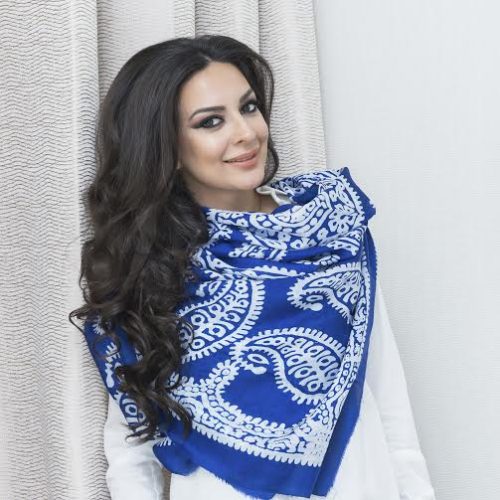 Royal Blue and White Kelagayi